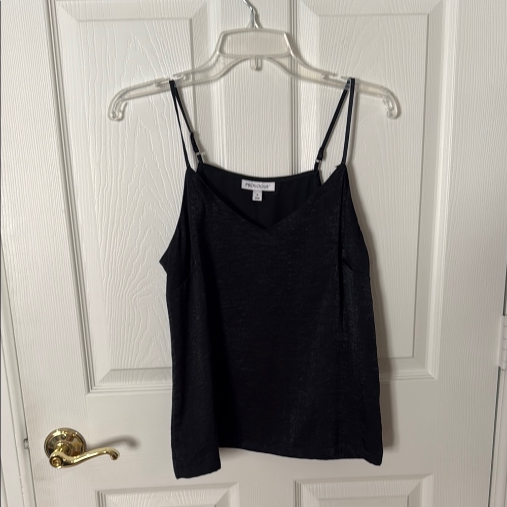 Black Women's Camisole Top prologue size small